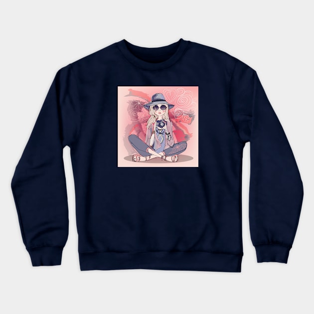 Yoko Crewneck Sweatshirt by EveFarb